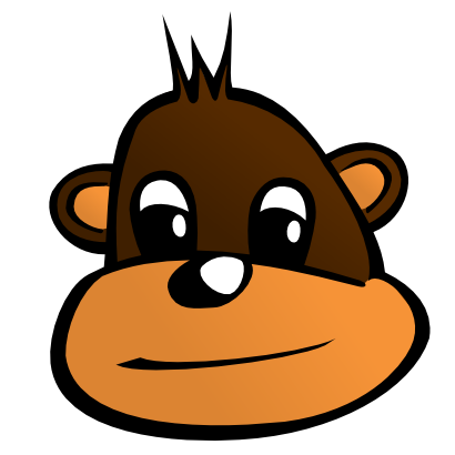 Download free head animal monkey icon
